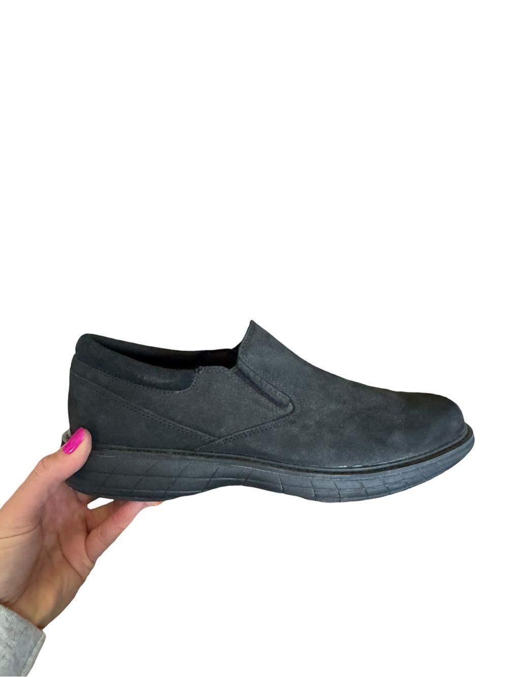 Merrell Black Slip On Comfort Shoes Loafers Work Casual Minimalist 11.5